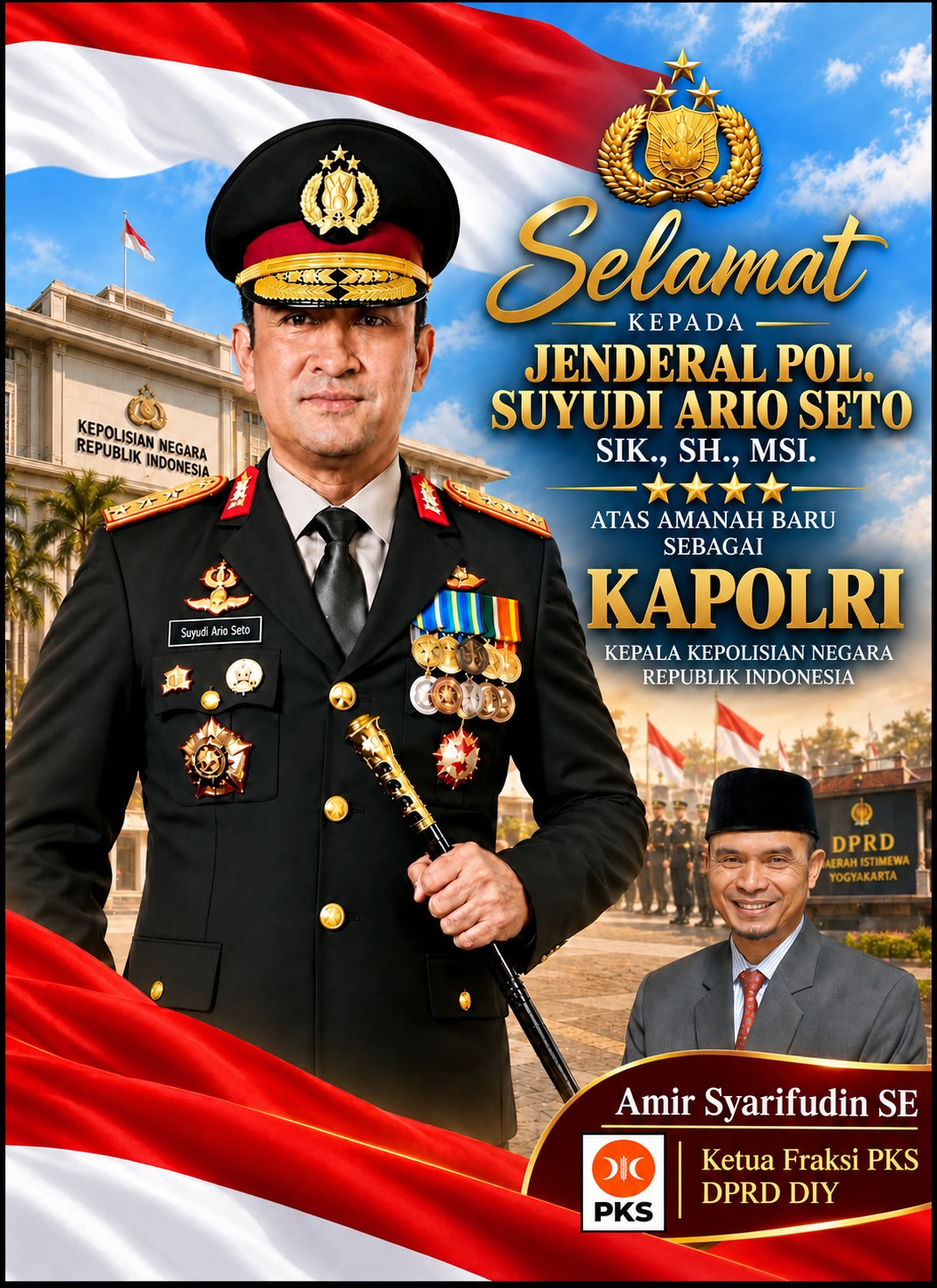 Ucapan polri - dprd diy