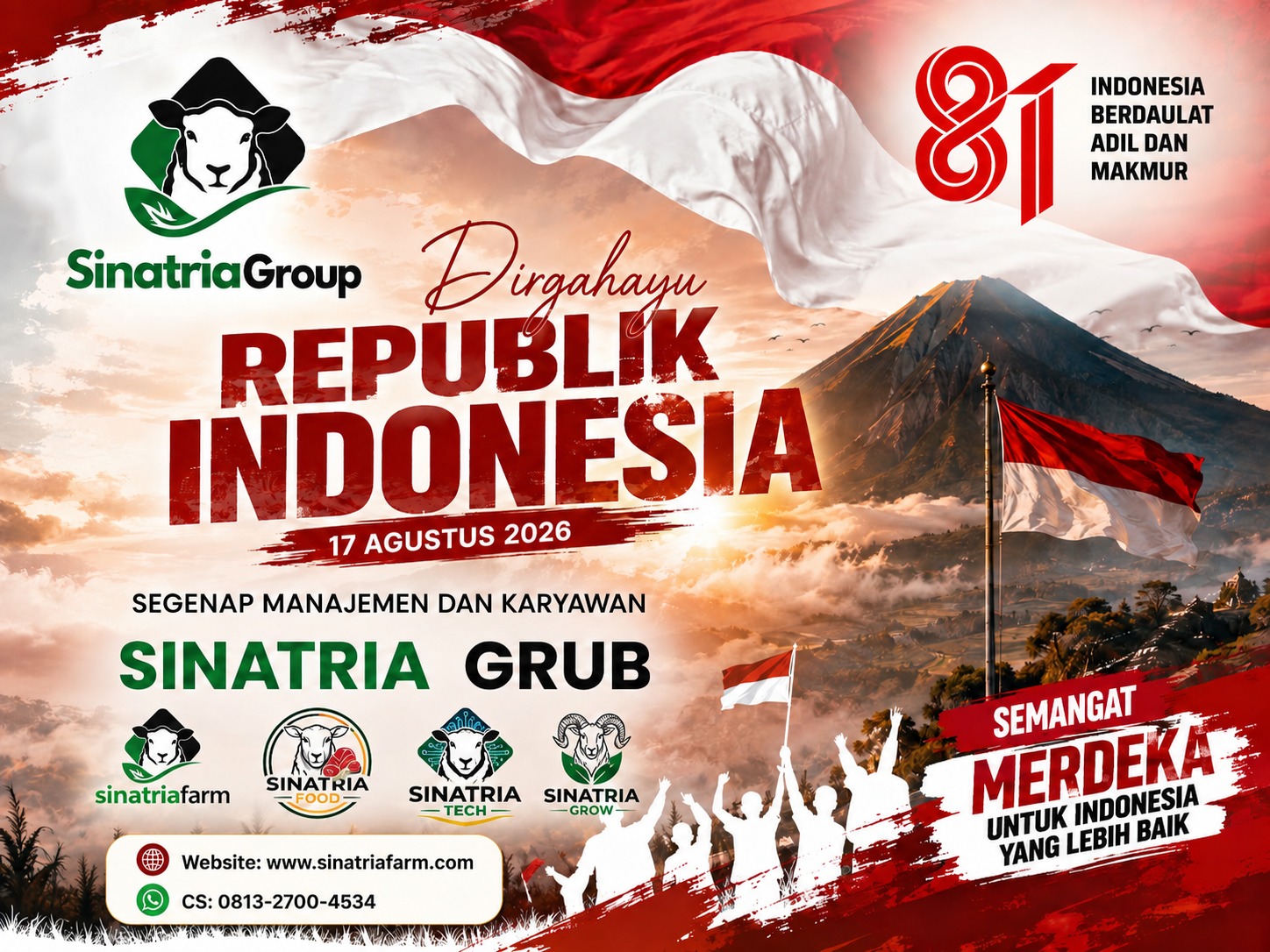HUT RI - sinatria Grup