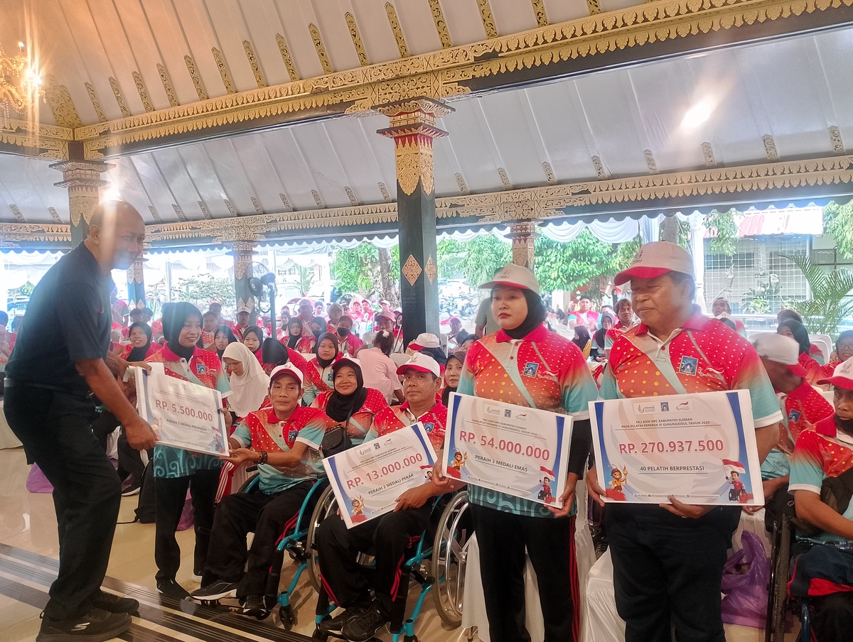 Baru Enam Bulan Berlatih, Atlet Difabel Joko Pramono Sumbang Prestasi untuk Sleman