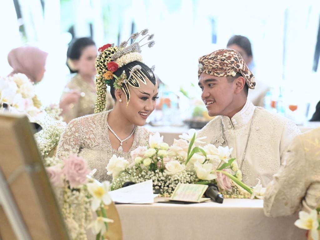 Kaesang Pangarep dan Erina Gudono Sah Menjadi Suami-Istri, Jokowi Pesan Hal Ini