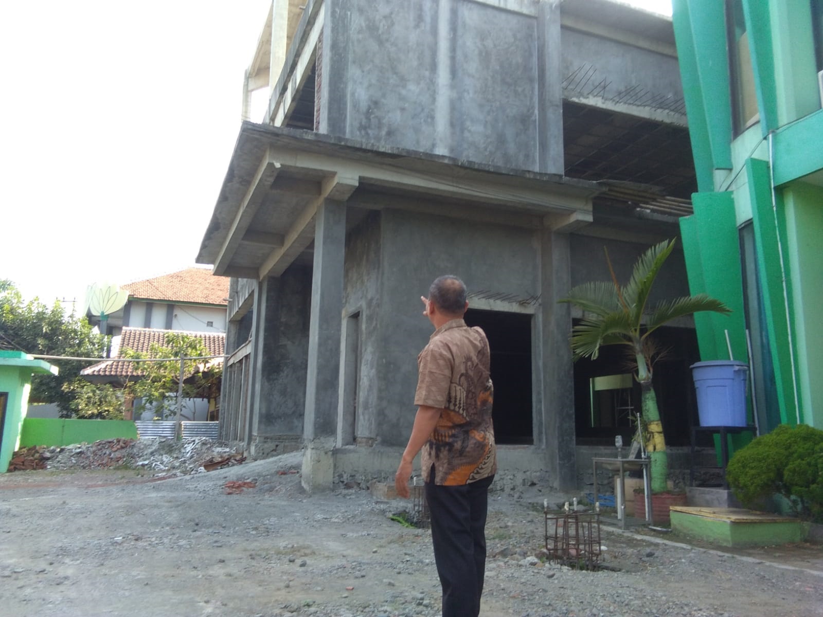 Gedung Perpusda Kabupaten Tegal Mangkrak Selama 2023, Pembangunan Bakal Dilanjutkan