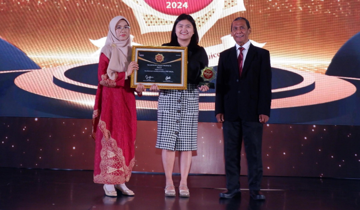 Konsisten Jaga Kepercayaan, Aice Kembali Raih Penghargaan Top Halal Award 2024