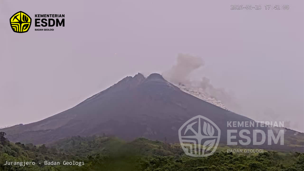  Awan Panas Guguran Merapi Meluncur 1 Km ke Arah Boyong, BPPTKG Peringatkan Bahaya Lahar