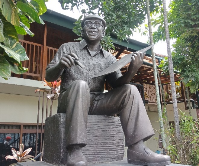 Singgah di Taman Tino Sidin Yogyakarta, Merawat Semangat Sang Guru Gambar