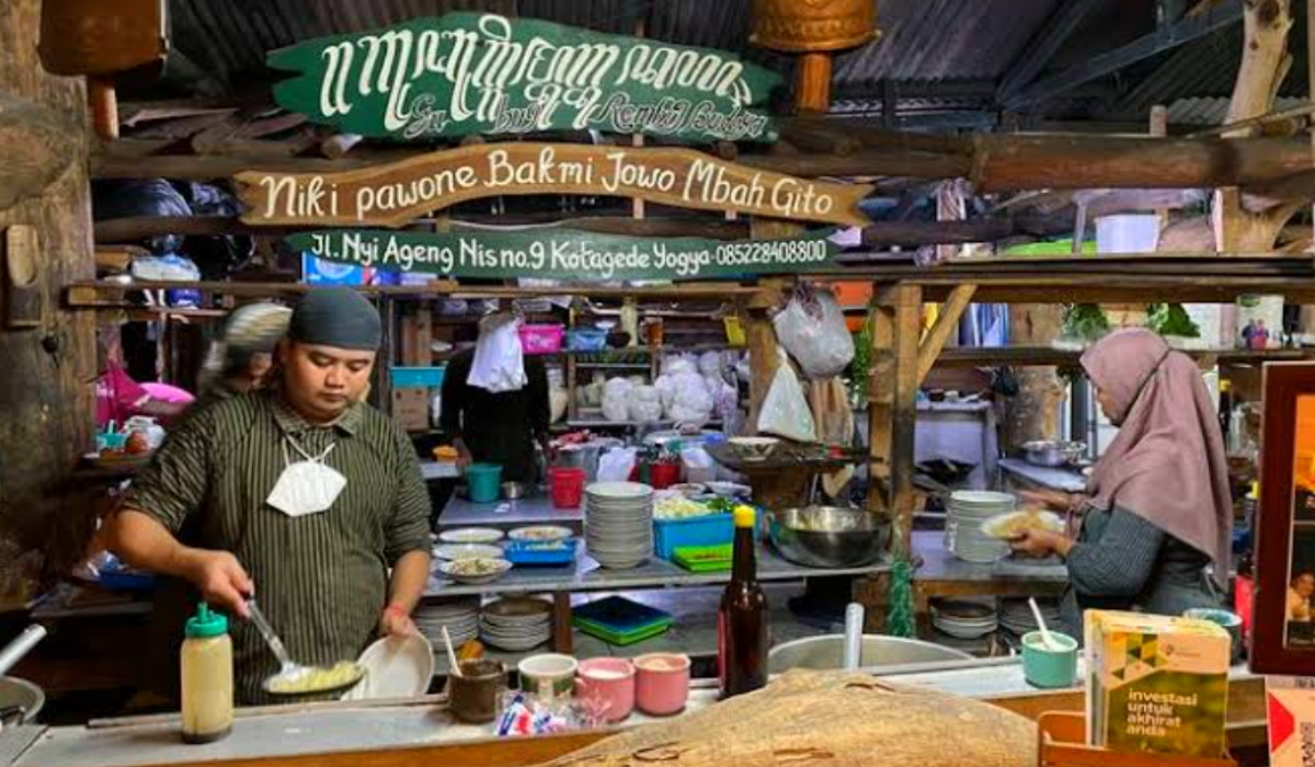 Sejarah Unik Bakmi Jawa Mbah Gito, Dari Jatuh Bangun hingga Konsep Bangunan yang Unik