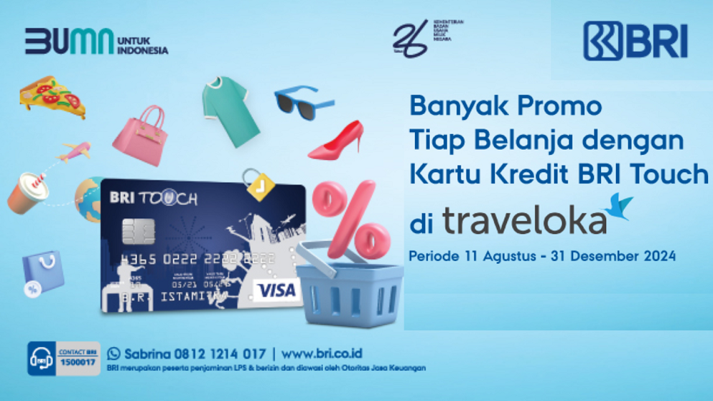 Informasi Terbaru Promo Traveloka Kredit Tanpa Agunan BRI 2024 