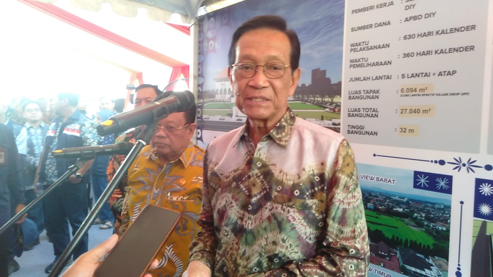 Groundbreaking Gedung DPRD DIY, Sri Sultan Harap Ruang Aspirasi Publik Fisik dan Digital 