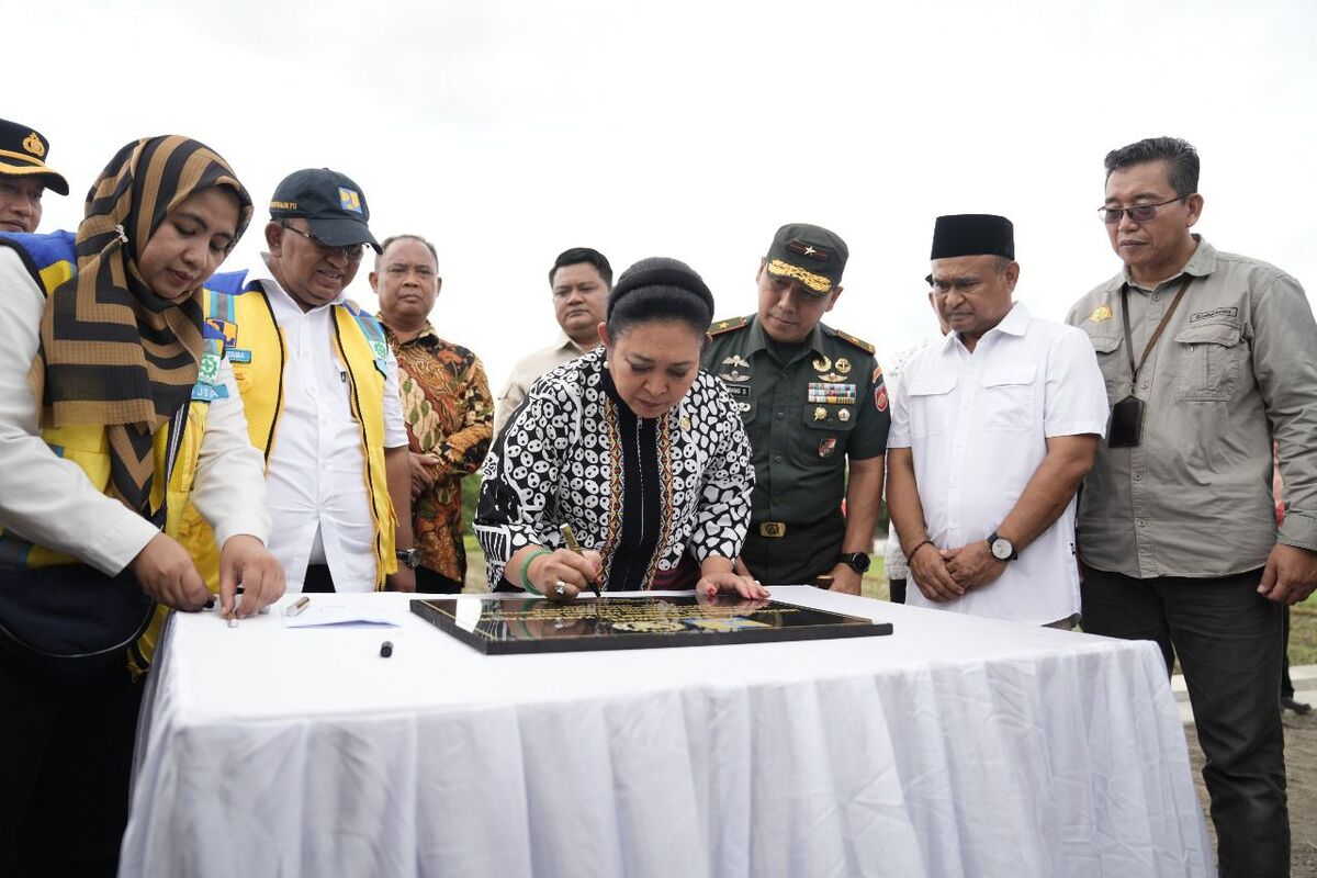 259 Meter Irigasi Dibuka di Sleman Air Mengaliri 12 Hektare Sawah Uji Serius Swasembada Pangan dari Hulu