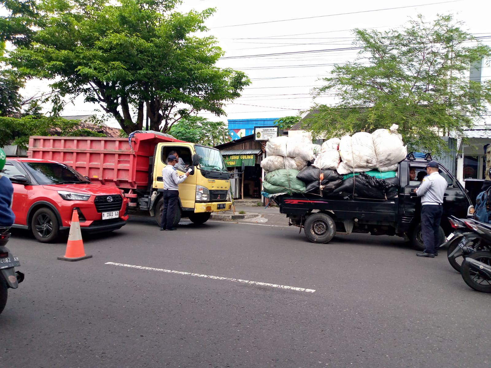 Hari Pertama Operasi Gabungan, Puluhan Kendaraan Melanggar Aturan Lalin di Kota Yogyakarta