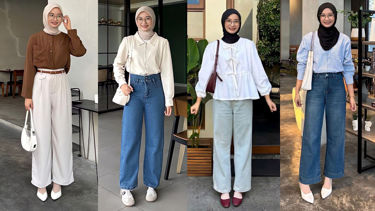 Inspirasi Outfit Kuliah Hijab-Friendly Tanpa Mati Gaya