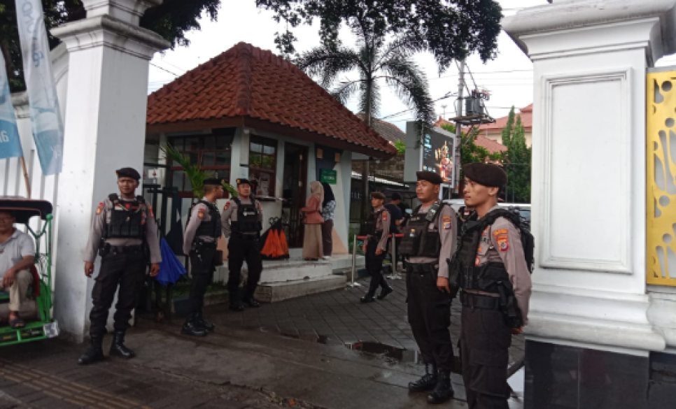 Amankan Pemilu 2024, Satgas Preventif OMB Progo Polresta Yogyakarta Patroli