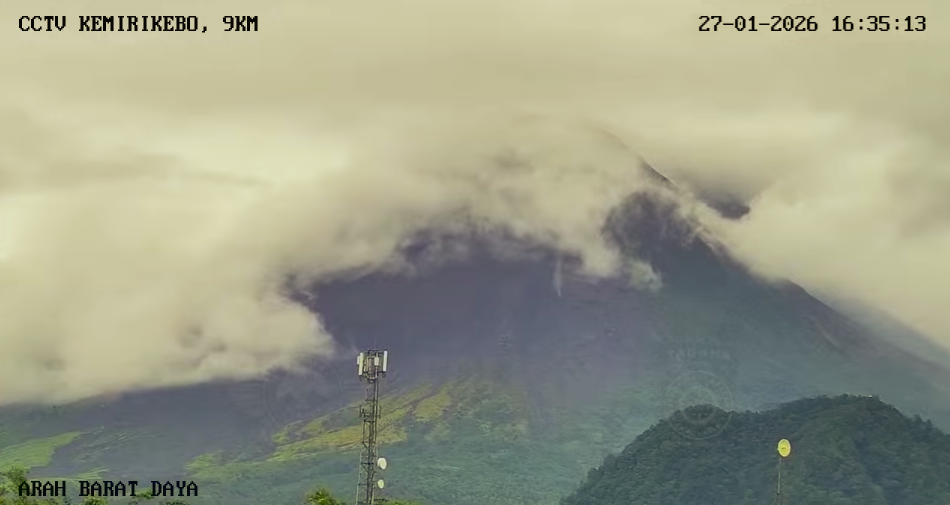 Dua Kali Gempa Terasa di Sekitar Merapi, BPPTKG Pastikan Aktivitas Gunung Stabil