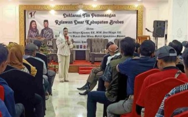 Relawan DeAr Brebes Kompak Deklarasikan Pemenangan Paramitha-Wurja di Pilkada 2024