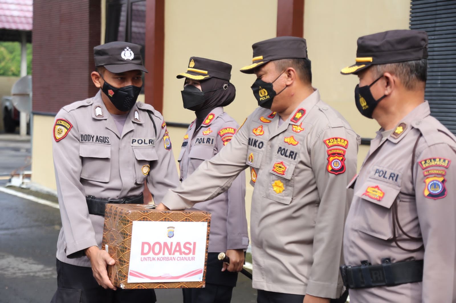 Polres Kulon Progo Peduli Gempa Cianjur, Donasikan Rp 31 Juta untuk Korban 