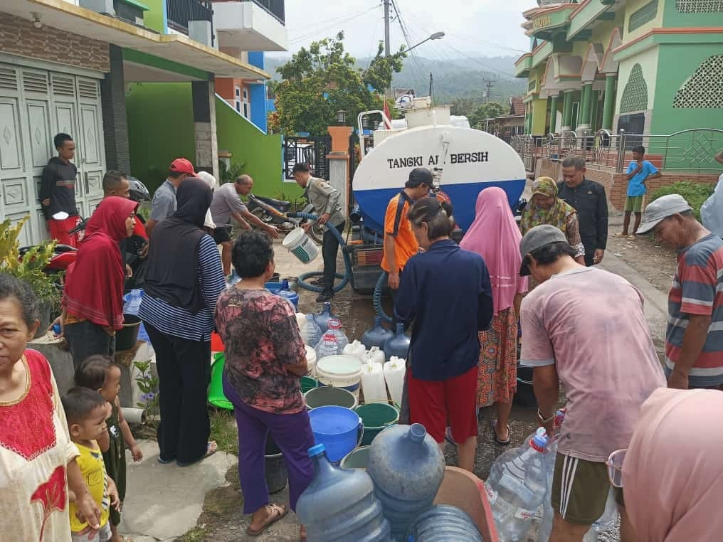 Kekeringan, 106 Kepala Keluarga di Desa Langkap Bumiayu Masih Kesulitan Air Bersih