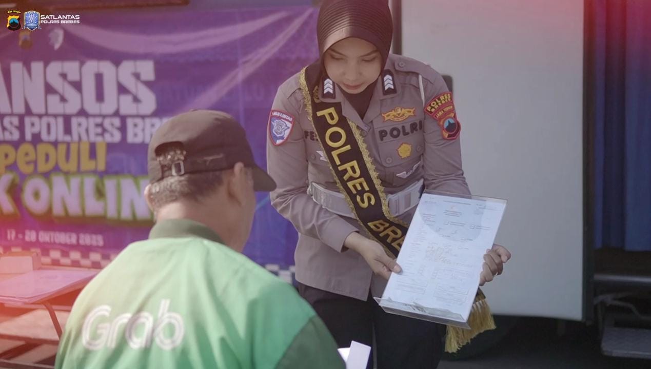 Cegah Pelanggaran dan Laka Lantas, Gencarkan Edukasi Ajak Pengemudi Ojol Peduli Keselamatan Berkendara