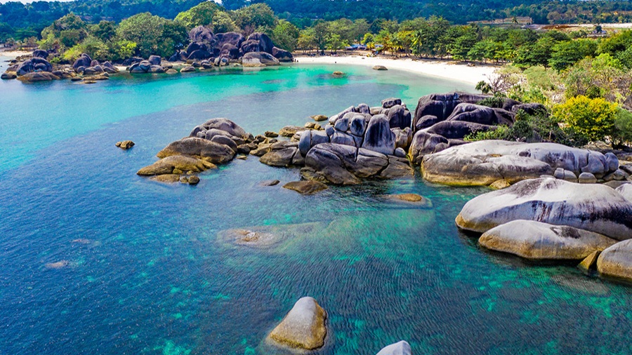 Wisata Terbaru 2024: Eksotisme Batuan Granit Pulau Kepayang Belitung