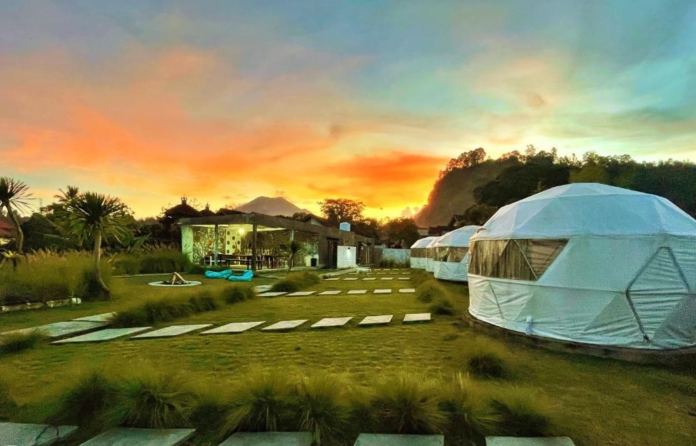 5 Tempat Penginapan Murah Terdekat Kintamani dengan Konsep Glamping yang Instagramable