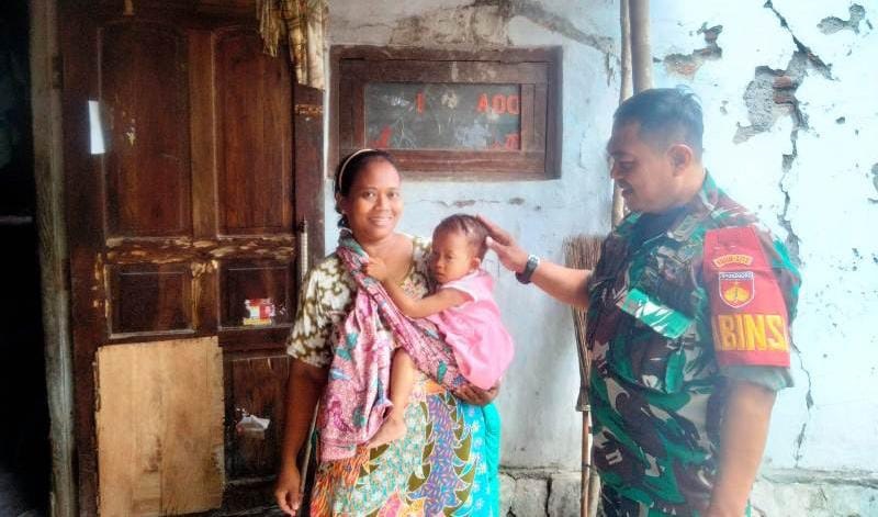 Pelda Hernawan Pantau Perkembangan Anak Asuh Stunting di Brebes