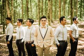 Inspirasi Style Outfit Groomsmen Yang Bikin Tampilan Kece, Desain Menawan Dan Gagah Anti Mencolok