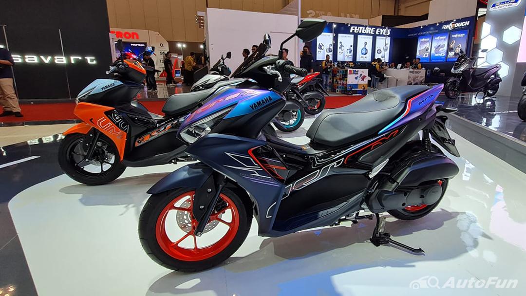 Mengintip Kelir dan Grafis Baru Yamaha Aerox 155 2024, Gimana Menurutmu?