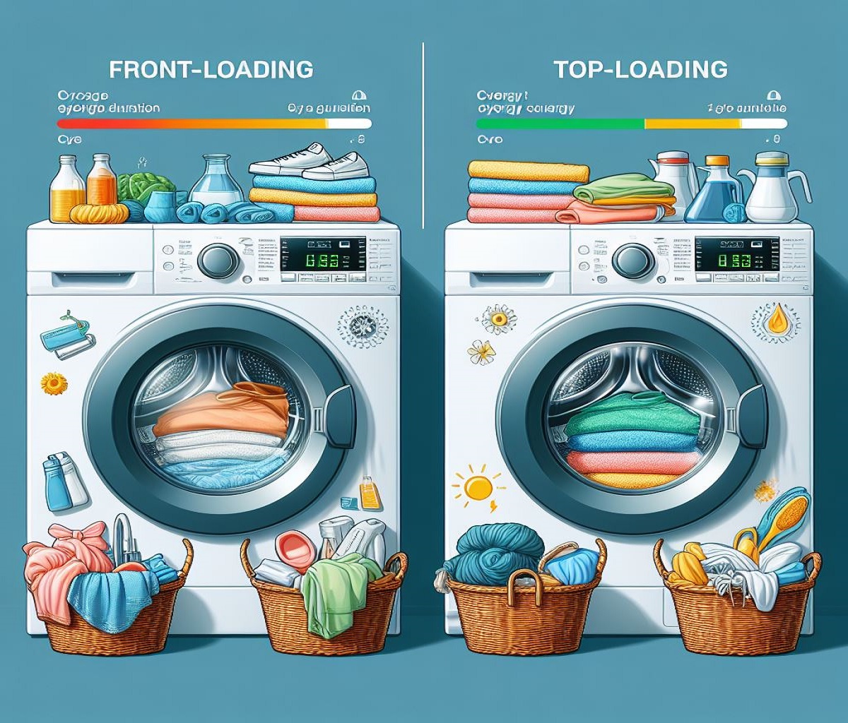 Ini Dia! 10 Perbedaan Mesin Cuci Front Loading dan Top Loading, Simak Keunggulannya Disini