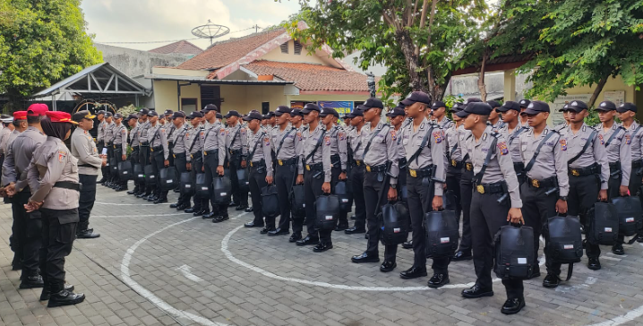 78 Siswa SPN Polda Yogyakarta Ikuti Latihan Kerja di Polsek Wirobrajan