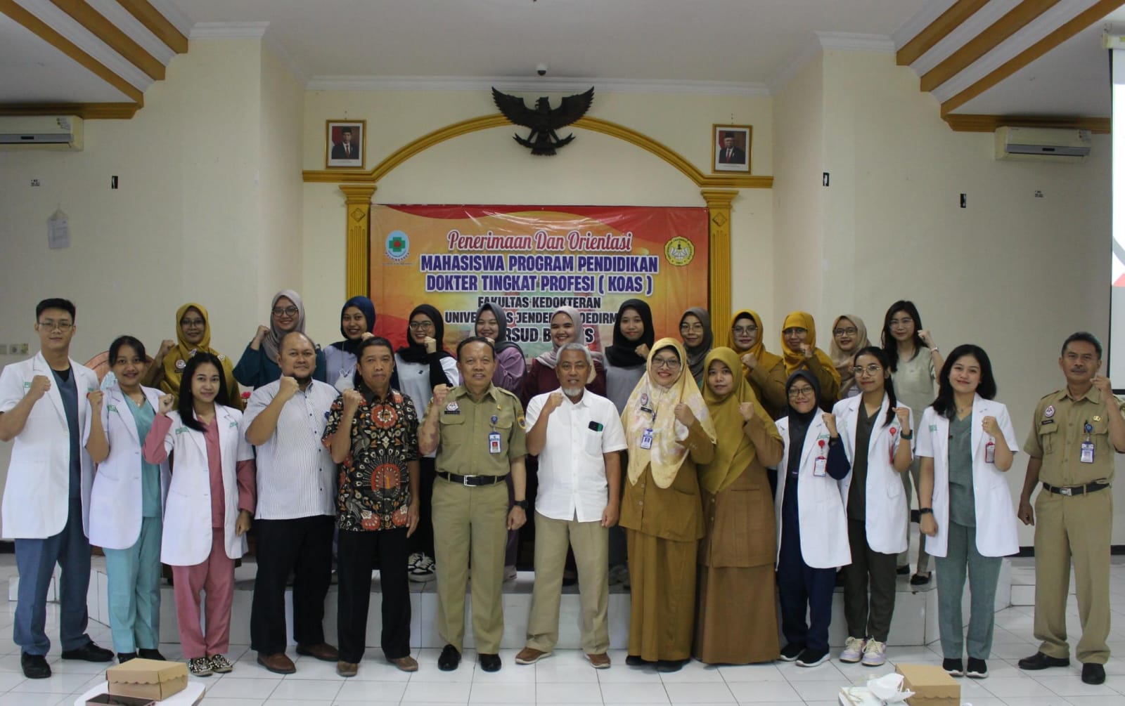 13 Mahasiswa Kedokteran Unsoed Digembleng Penanganan dan Pelayanan Kesehatan Pasien di RSUD Brebes