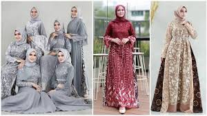 Simak Pilihan Model Gamis untuk Lamaran Kekinian, Dari Brokat Hingga Layer Motif Bikin Mempesona