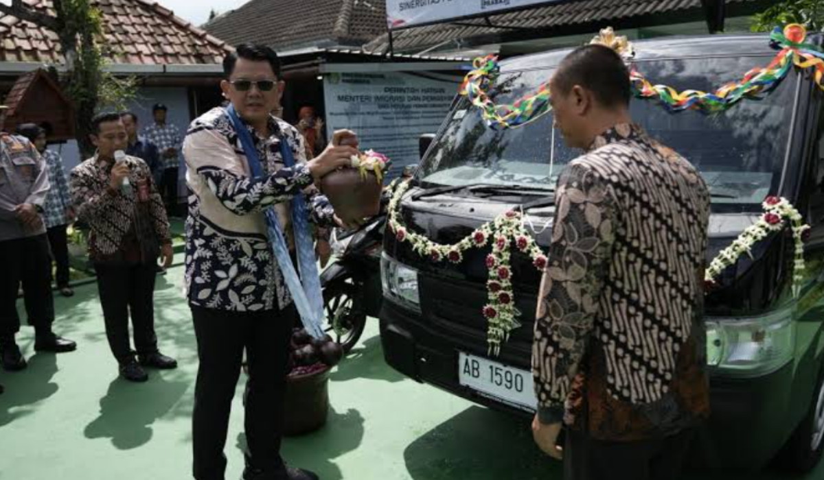 Dukung Mobilisasi Karya Para Napi, Pemkab Sleman Hibahkan Kendaraan Operasional ke Lapas IIB Sleman