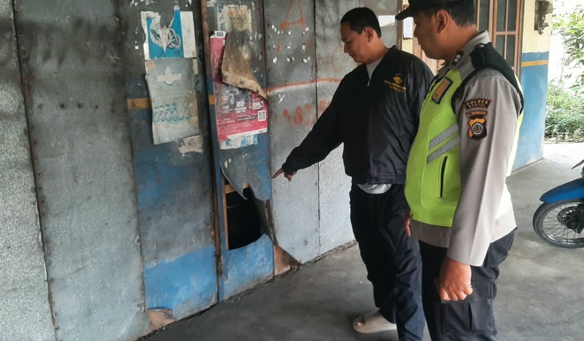 Aksi Dramatis Pembobol Bengkel di Bantul Berakhir Apes, Kepergok Kabur Lewat Ventilasi