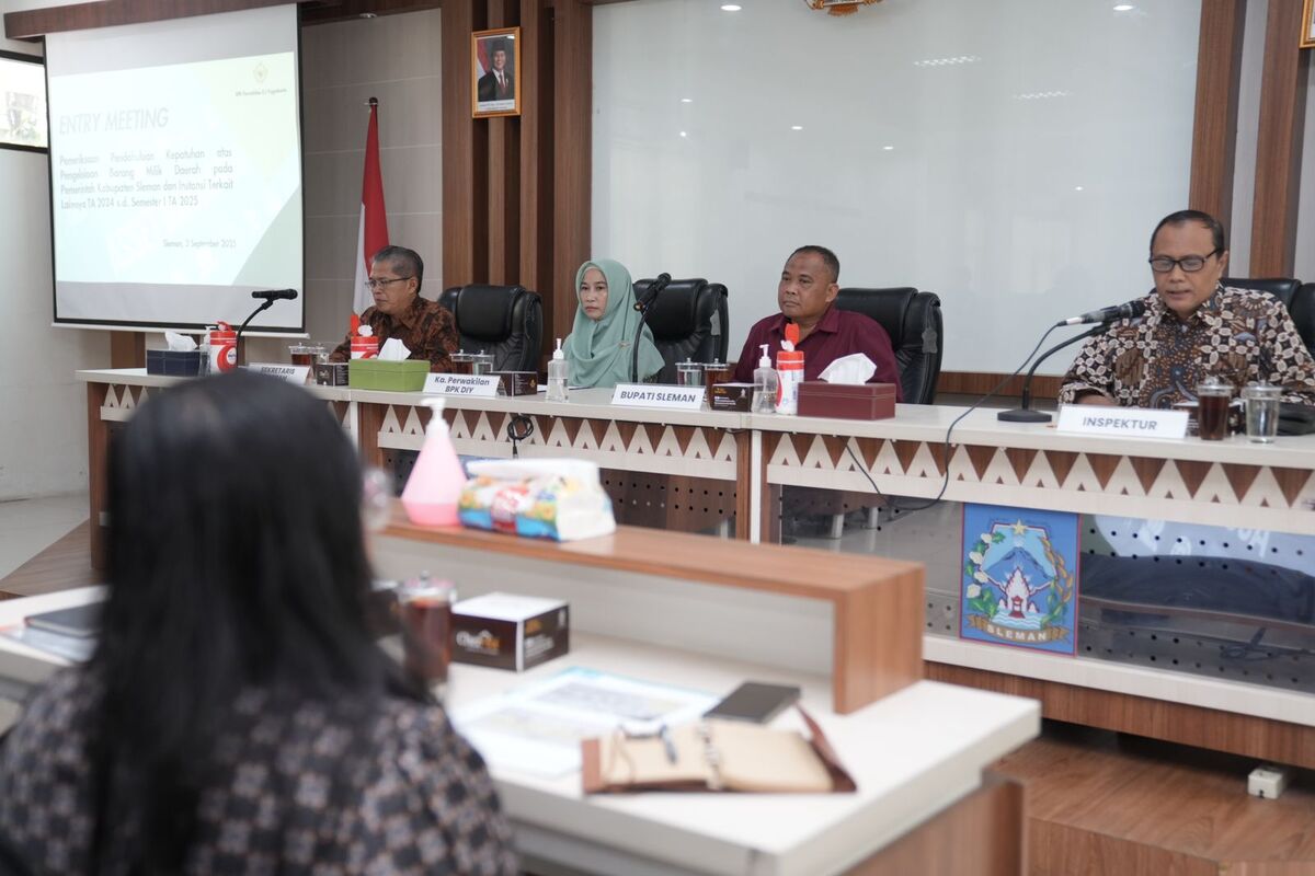 Bupati Sleman Tegaskan Komitmen Tata Kelola Pemerintahan yang Bersih dan Transparan