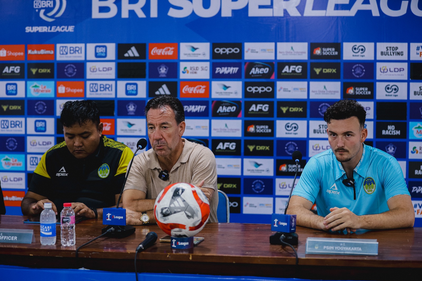  Van Gastel: Satu Poin PSIM Jogja di Kandang Persik Hasil Maksimal