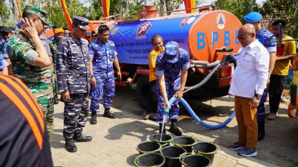 Kekeringan di Sleman Meluas, BPBD Turunkan Bantuan dan Gandeng Sejumlah Pihak Dropping Air Bersih