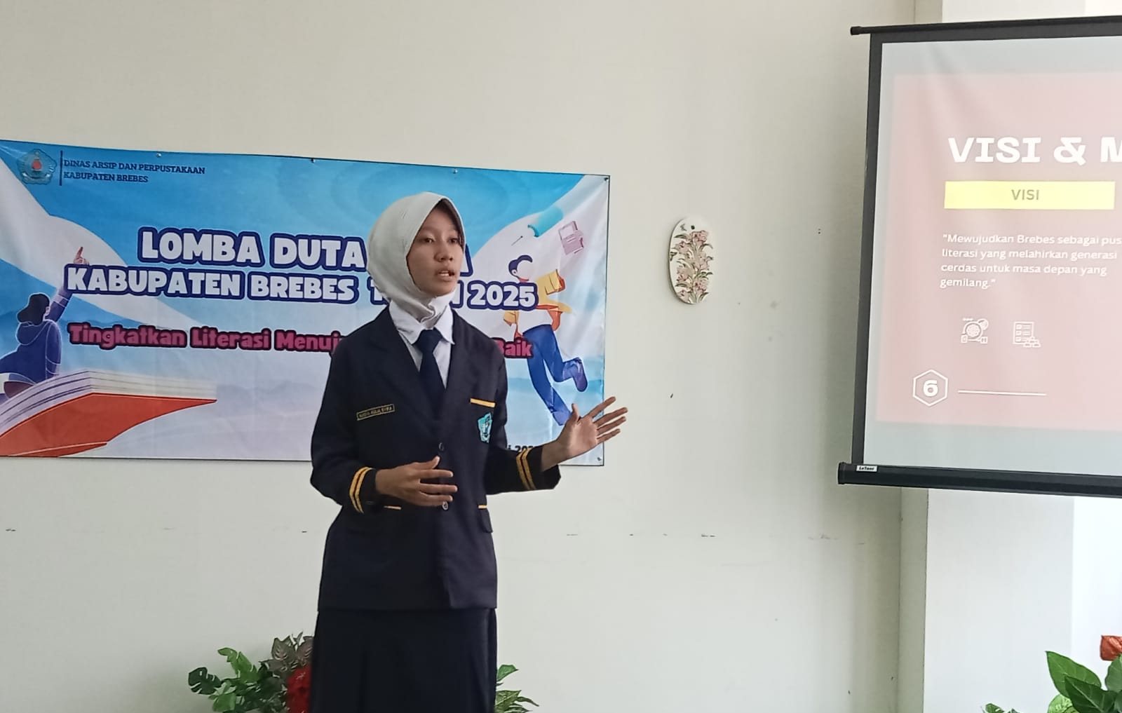 22 Pelajar SLTA dan SMP Bersaing di Final Duta Baca Brebes 2025