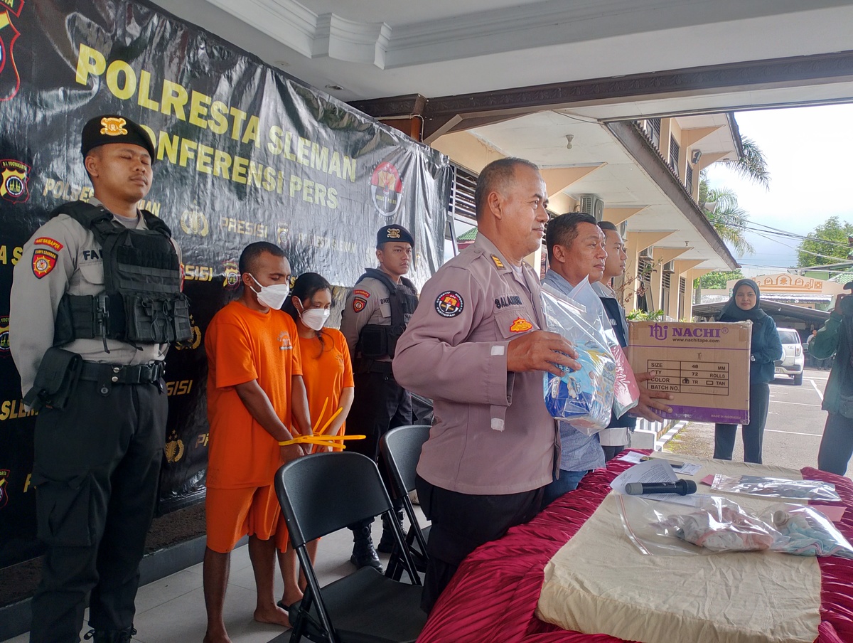 Bayi Ditinggal di Teras Warga Sleman, Pasangan Asal Papua Ditangkap Polisi