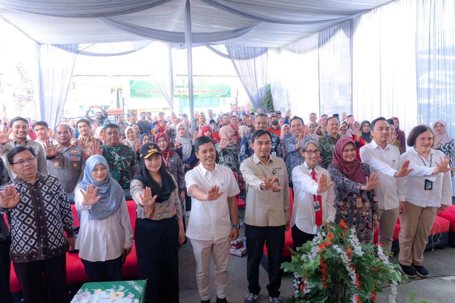 Wamenkes Ajak Keluarga Hingga Fasyankes Kabupaten Brebes Tuntaskan Program Eliminasi TBC Brebes