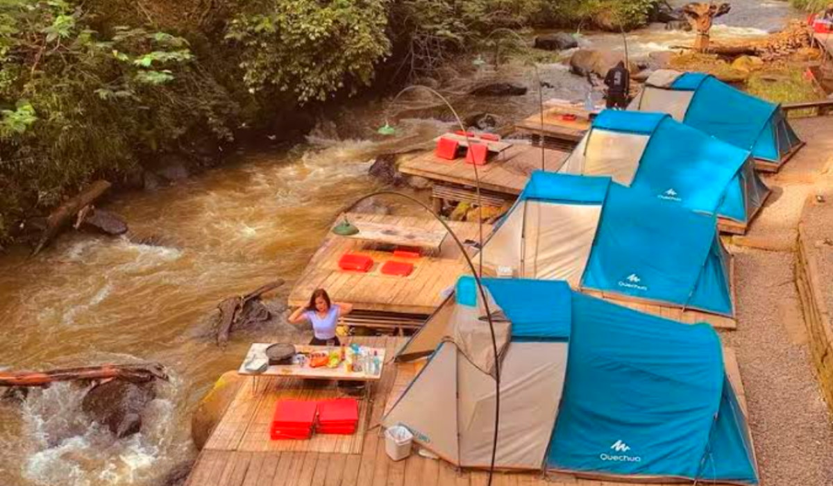 Sensasi Camping Tepi Sungai, Intip Daya Tarik dan Fasilitas Wisata Terbaru 2024 Pineus Tilu Pangalengan