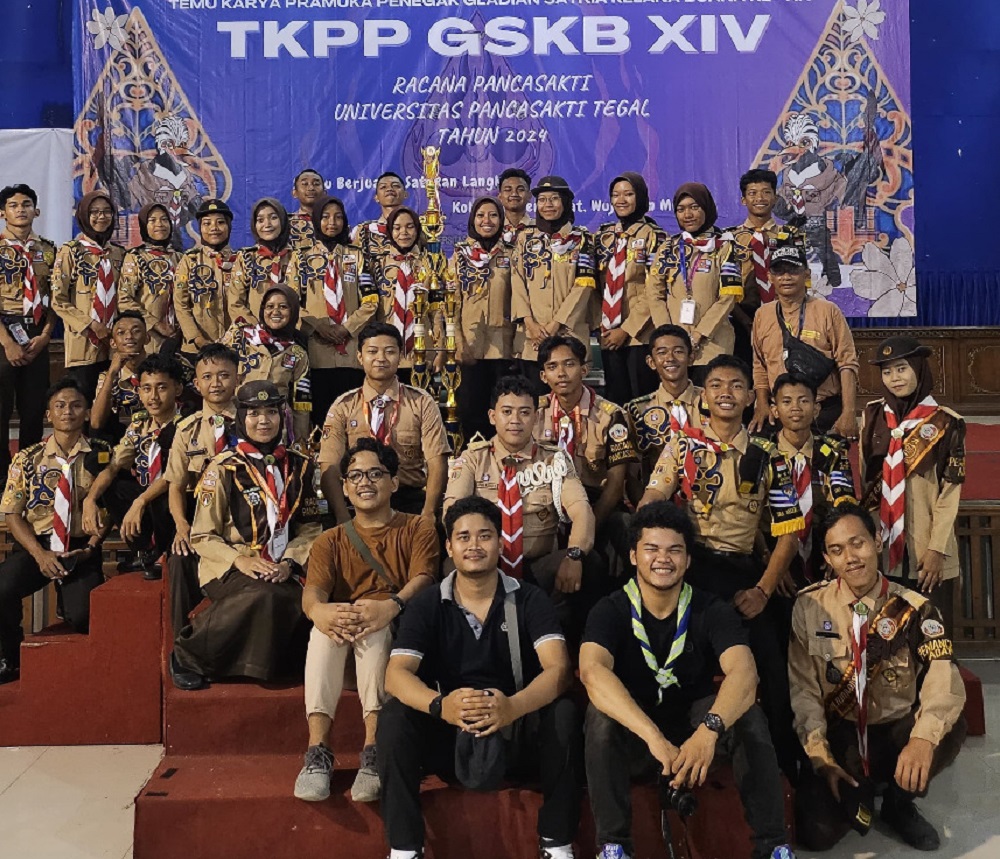 SMA Negeri 2 Slawi Raih Juara I di ajang Temu Karya Pramuka Penegak Gladian Satria Kelana Buana
