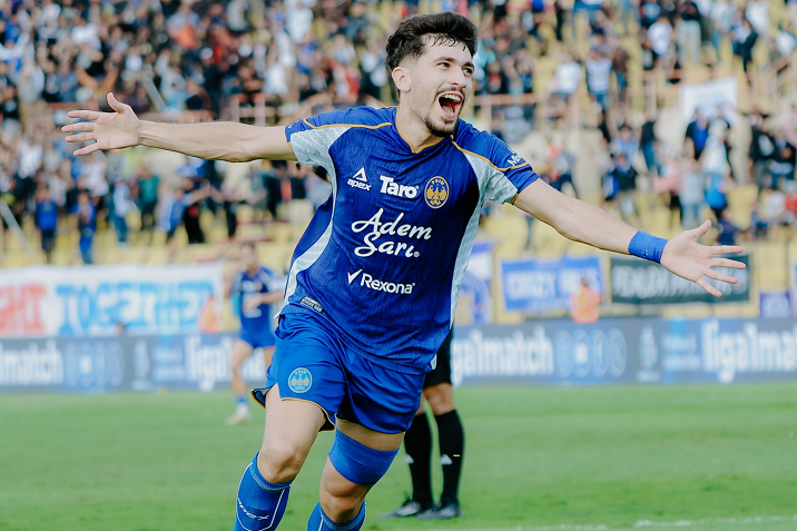 Gol Rahmatsho Bawa PSIM Jogja Tekuk Bhayangkara 1-0 di Bantul