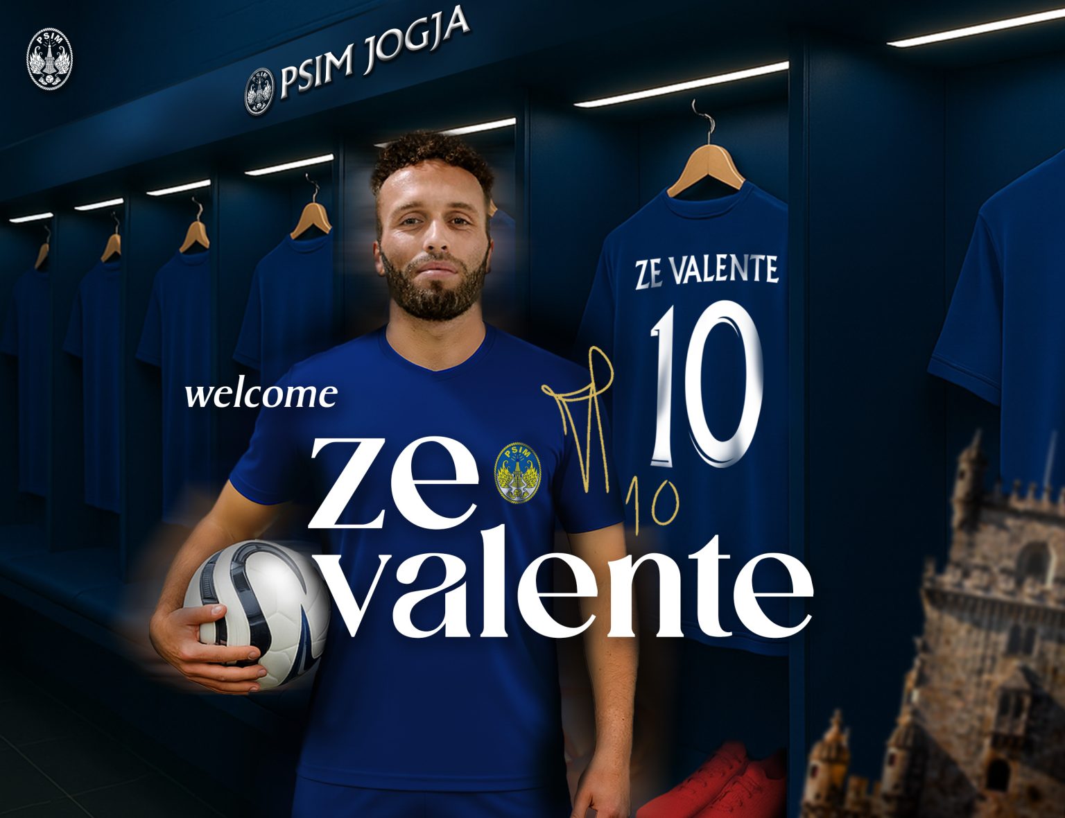  Ze Valente Kembali ke Yogyakarta, Resmi Gabung PSIM Jogja 