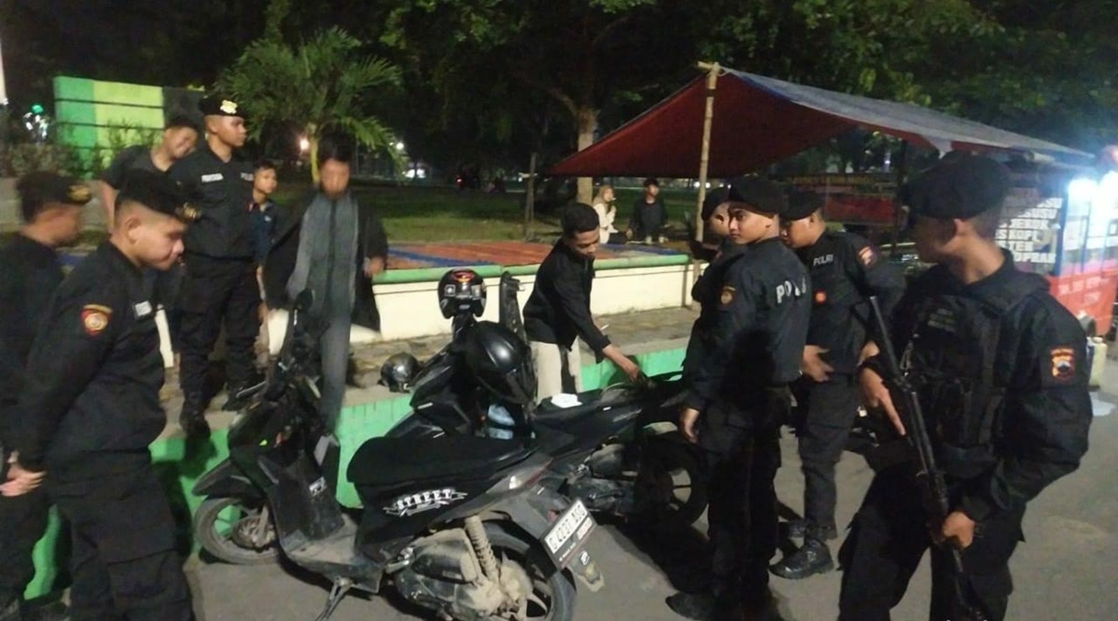 Cegah Tawuran, Polres Tegal Tingkatkan Patroli Malam di Daerah Rawan Kejahatan