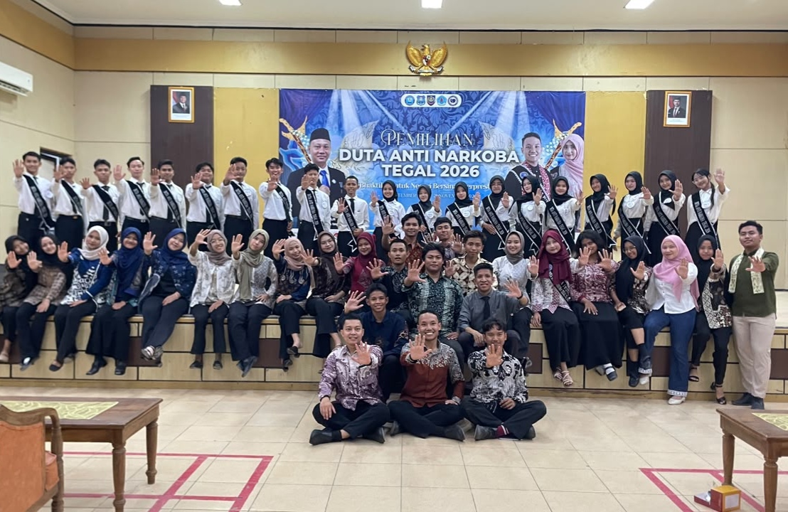 20 Finalis Siap Adu Gagasan Jadi Duta Anti Narkoba Tegal 2026