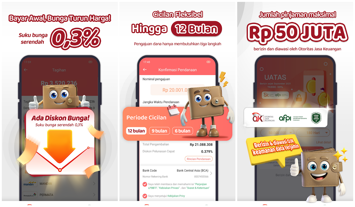 Cara Lengkap Pengajuan Pinjaman Online UATAS 2025, Limit Awalnya Mulai Rp500 RIbu Rupiah