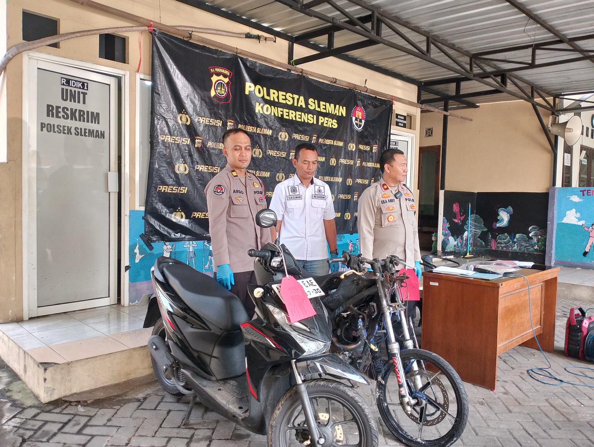 Enam Pemuda Keroyok dan Bakar Motor Dua Korban usai Salah Paham “Blayer” di Sleman