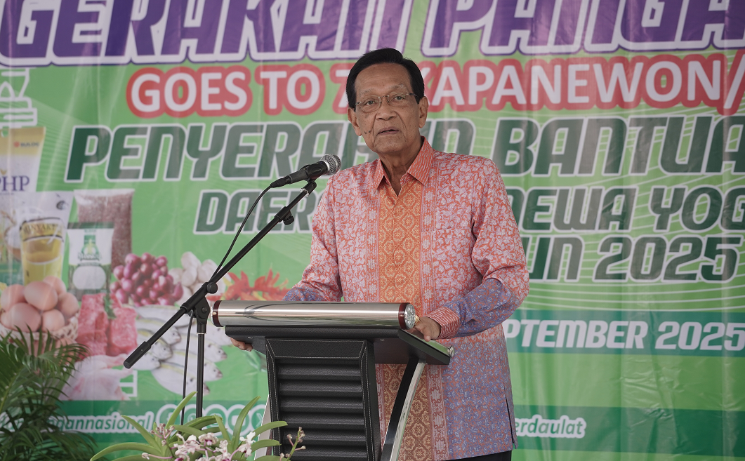 Sri Sultan HB X: Jaga Stabilitas Pangan Tanpa Rugikan Petani dan Konsumen