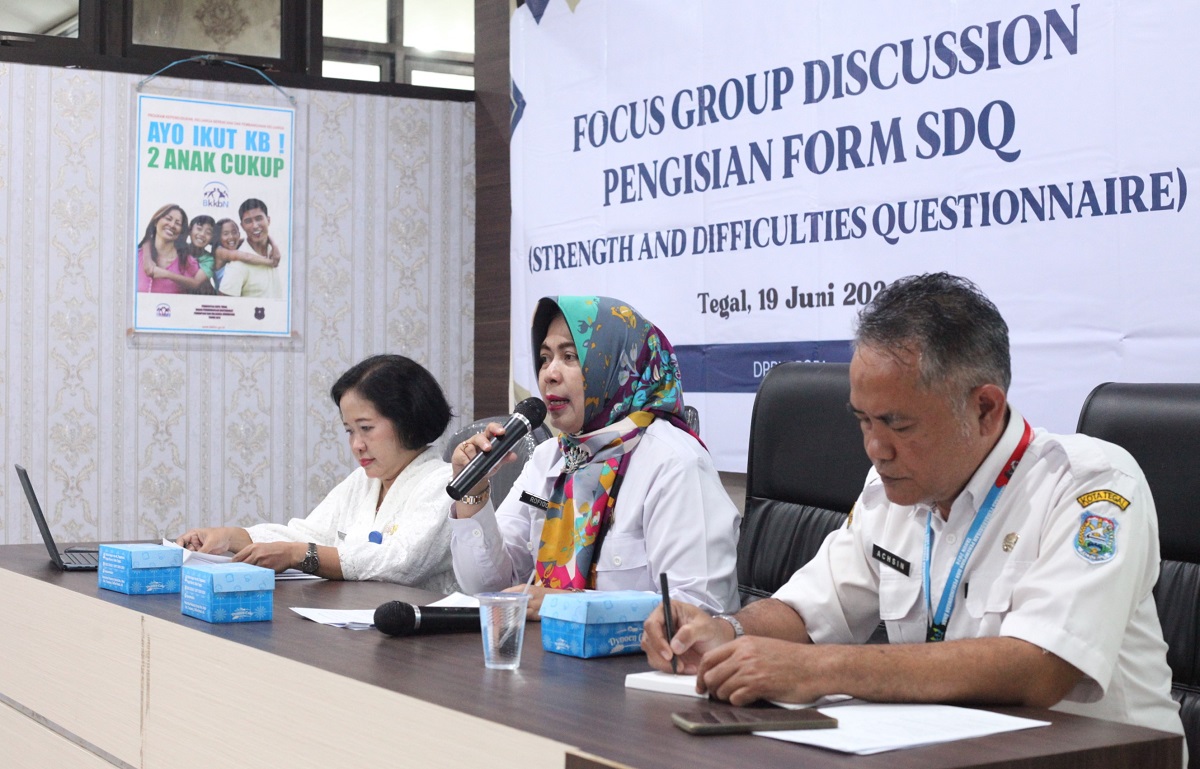 Tim Gardan Fantri Adakan FGD Pengisian SDQ, Diikuti Guru BK dan Agama Kota Tegal