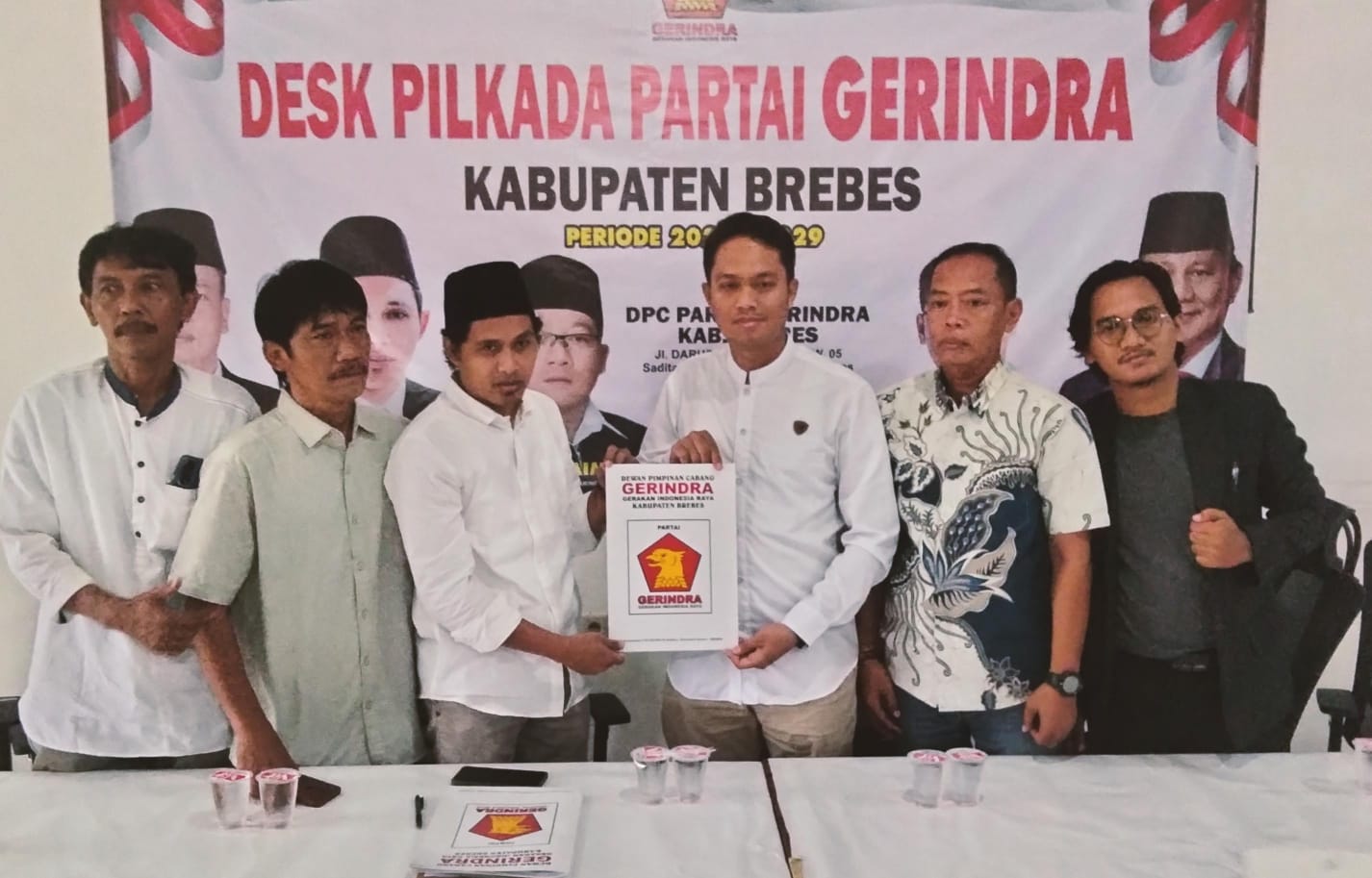 Siap Berbagi Tupoksi Dengan Wakil Bupati, Agung Prihatna Optimis Daftar Bakal Calon Bupati Brebes di Gerindra