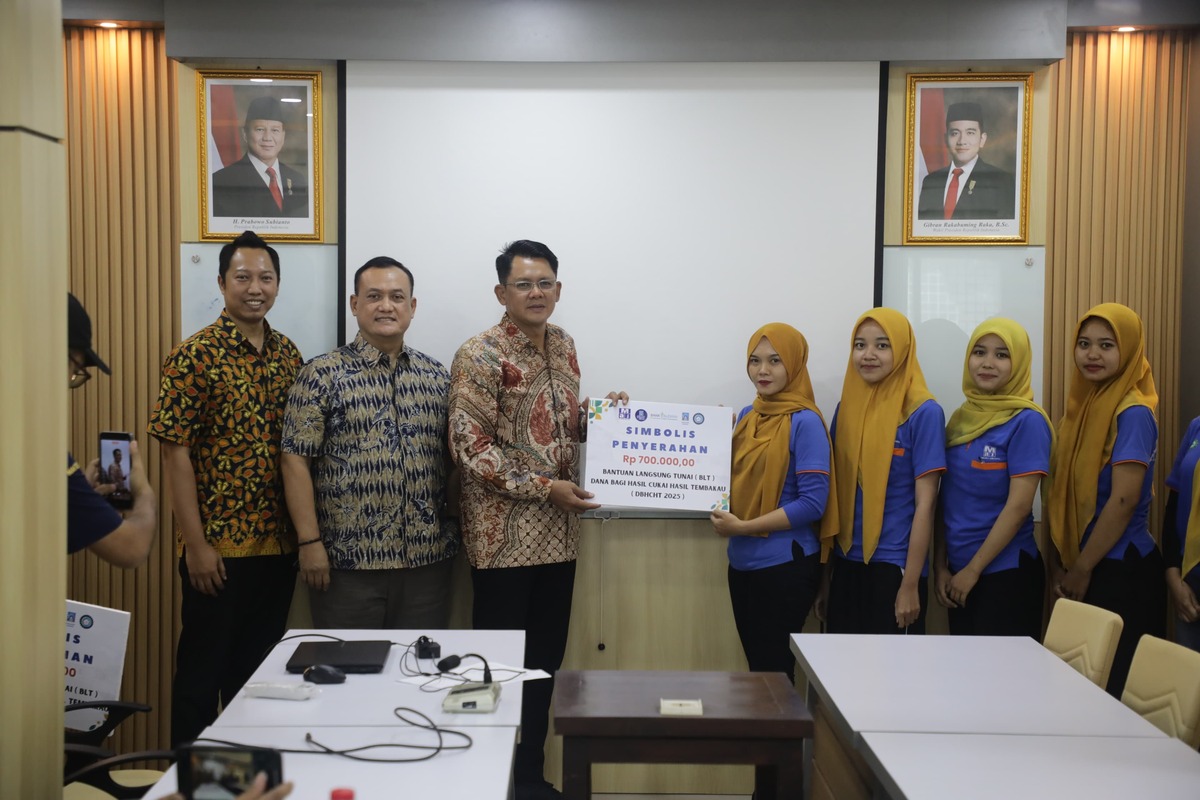 1.600 Pekerja Industri Rokok di Sleman Terima BLT DBHCHT, Mayoritas dari Sampoerna Kalasan