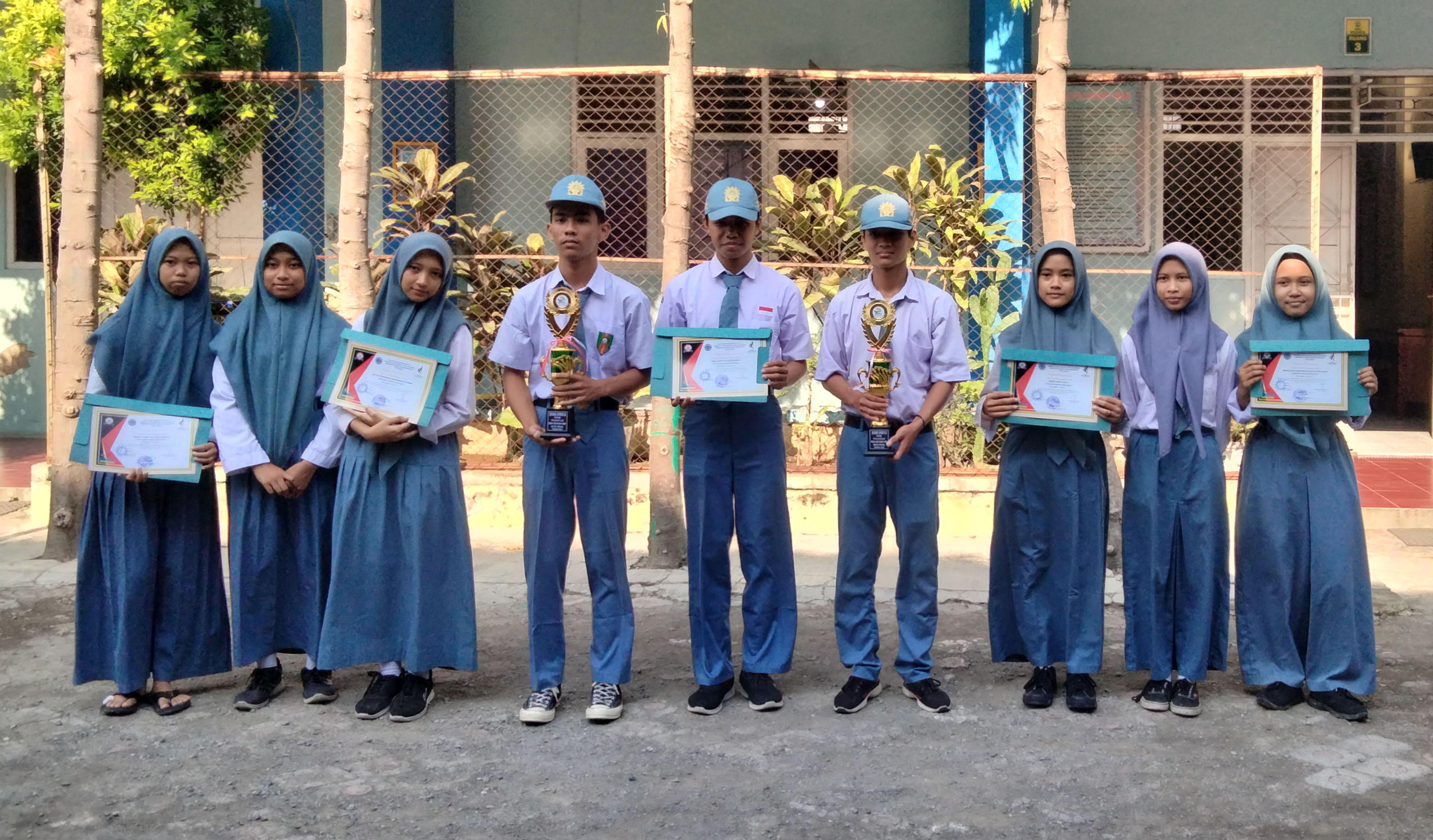 SMA Muhata Kota Tegal Borong Juara Lomba Milad ke-111 Muhammadiyah